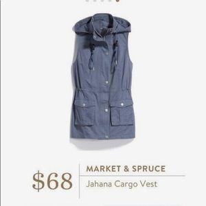 Market & spruce jahana cargo vest